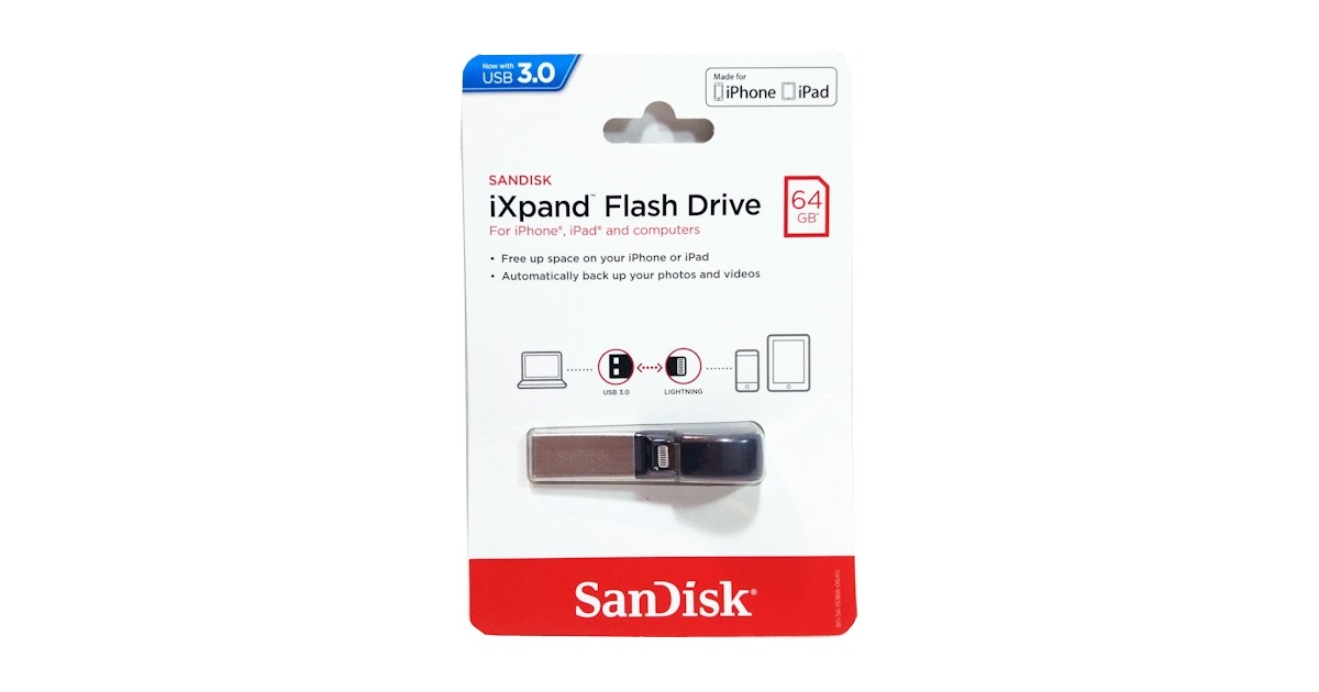 immagine di sandisk, chiavetta da 64gb 