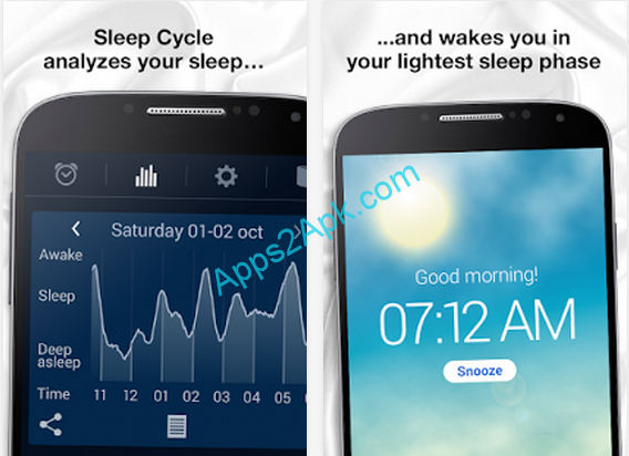 Immagine di due schermate dell’app 