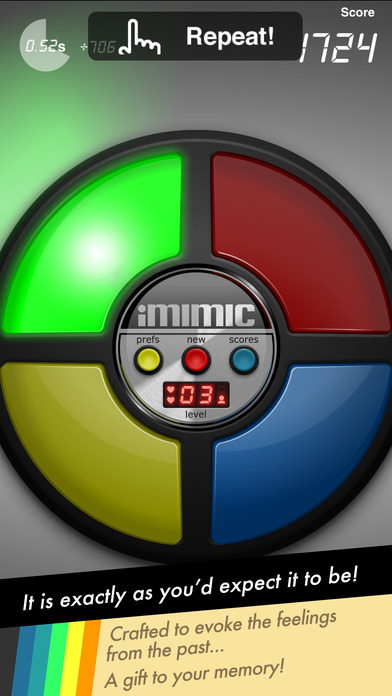Schermata dell'applicazione tratta dall'Ap Store