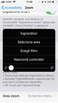 menu zoom