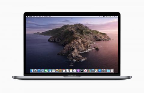 MacOS Catalina su di un Macbook Pro