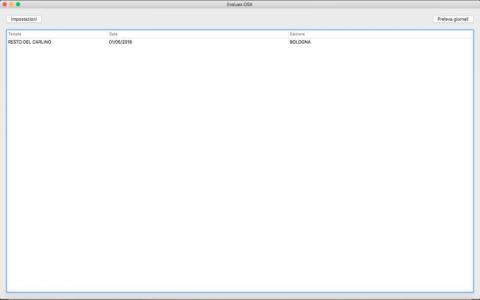 Istantanea di eValues per Mac