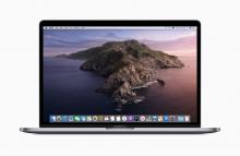 MacOS Catalina su di un Macbook Pro