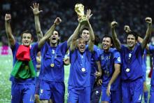 Foto dell'Italia vincitrice ai mondiali Berlino2006