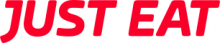 logo rosso di Just Eat