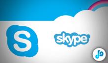 immagine di una schermata iniziale di skype