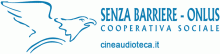 Logo Senza Barriere Onlus e Cineaudioteca