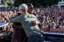 foto che immortala  Wonder a Cupertino