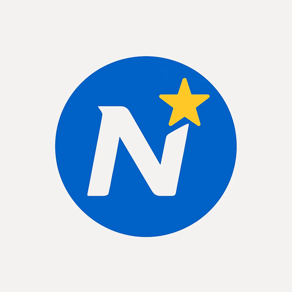 Logo raffigurante una N con una stella